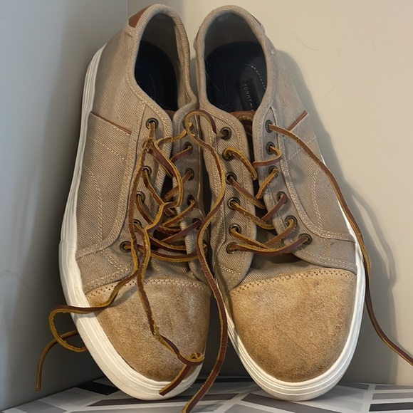 Tommy Hilfiger Canvas Loafer Boat Shoe Size 11.5 - Picture 2 of 4